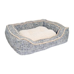 Indulge Your Pet with the 40 Winks Luxurious Slate & Oatmeal Dog Bed