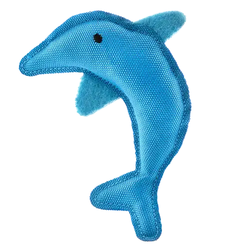 Beco Catnip Toy - Dolphin Blue - Cat Toy