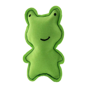 Beco Catnip Toy - Frog Green - Cat Toy