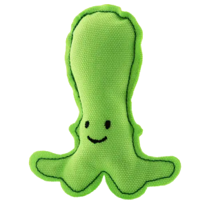 Beco Catnip Toy - Squid Green - Cat Toy